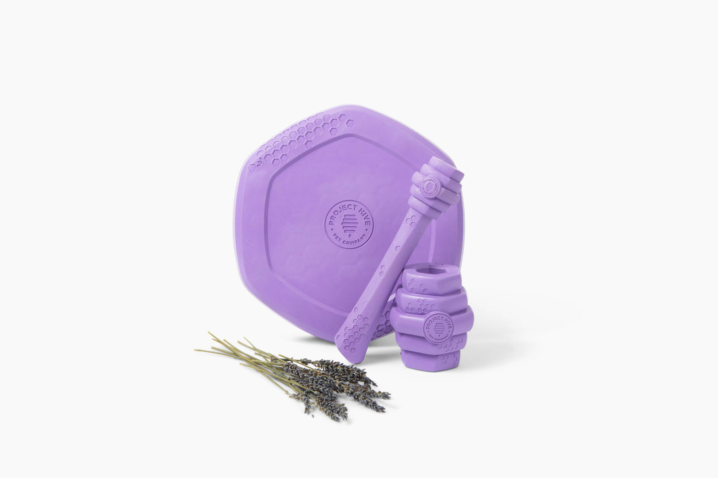 Project Hive Calming Lavender Scent Hive Chew Toy Purple LG