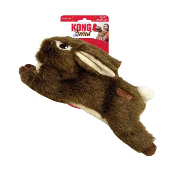 KONG® Stuffed Rabbit Dog Toy