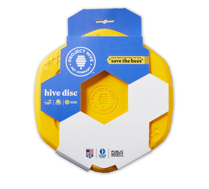 Project Hive Disc & Lick Mat Yellow