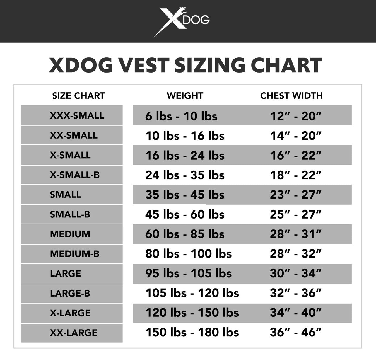 XDOG Fitness Vest