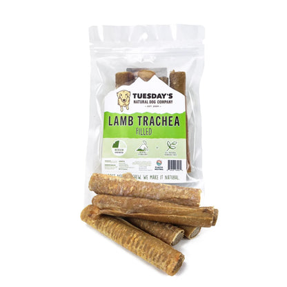 Filled Lamb Trachea - 4 Pack