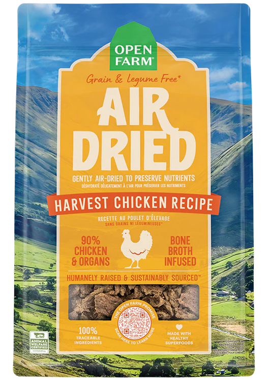 Air Dried Harvest Chicken Recipe for Dogs