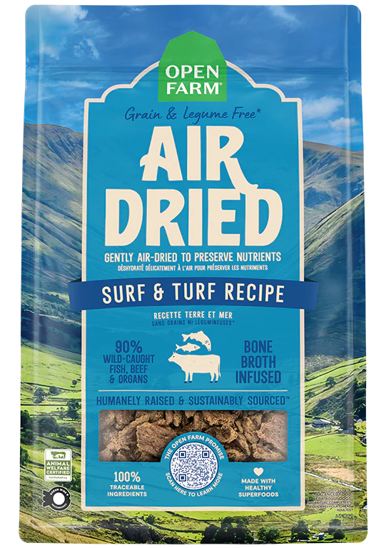 Air Dried Surf & Turf Recipe for Dogs