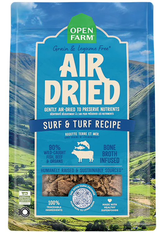 Air Dried Surf & Turf Recipe for Dogs