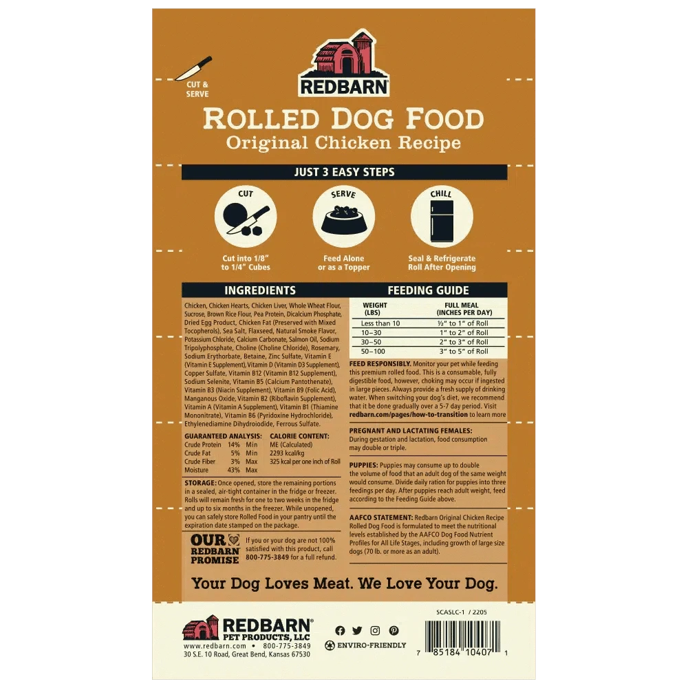 Red Barn Food/Treat Roll