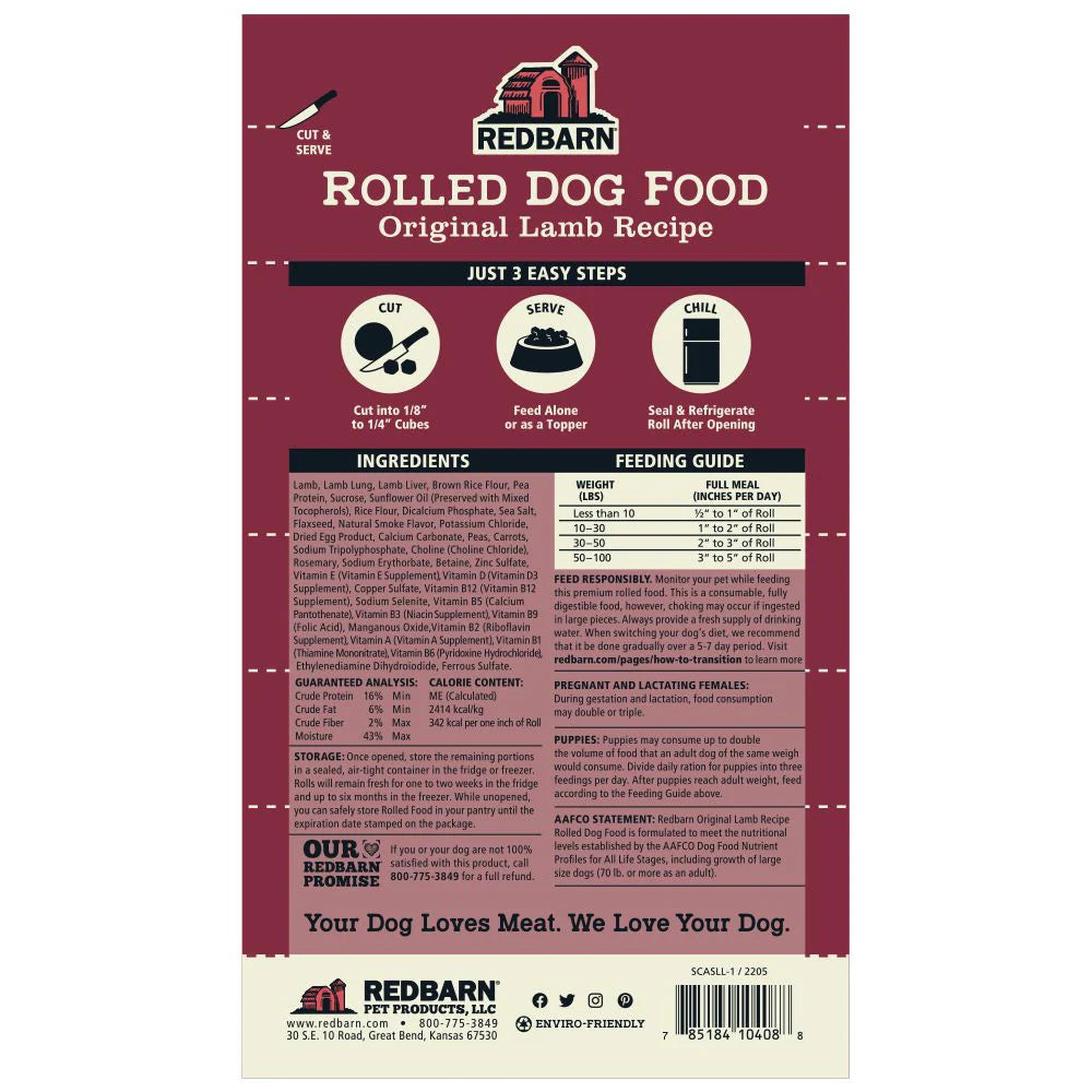 Red Barn Food/Treat Roll