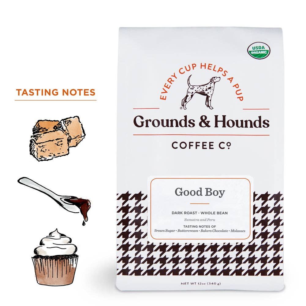 Good Boy Dark Roast Ground Coffee