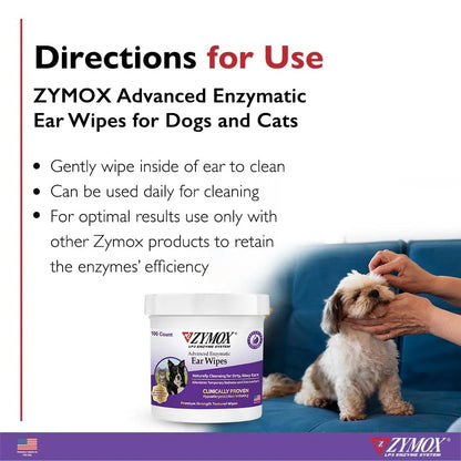 Zymox Ear Wipes