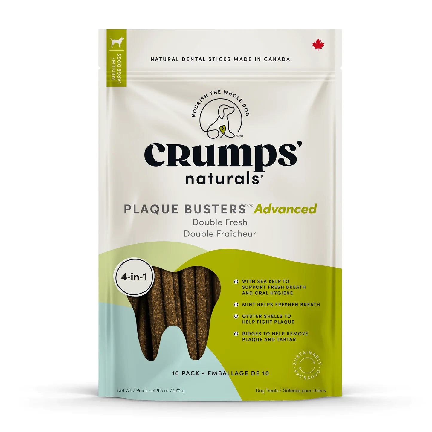 Crumps Plaque Buster Fresh Kelp Mint