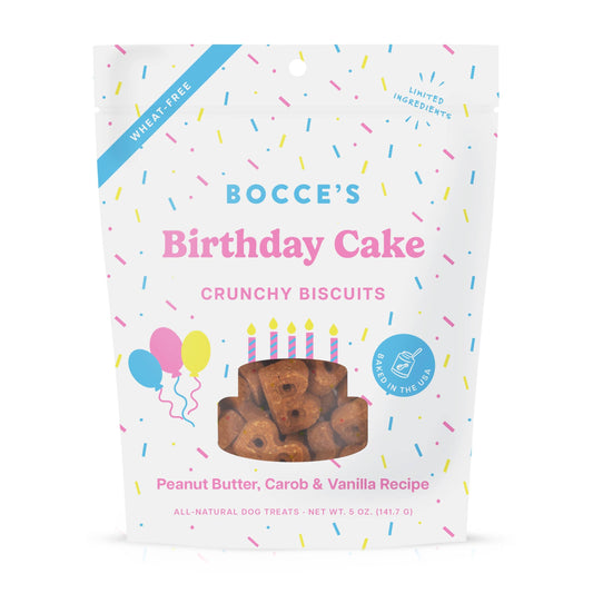 Bocce's Bakery Birthday Cake Biscuit Dog Treats