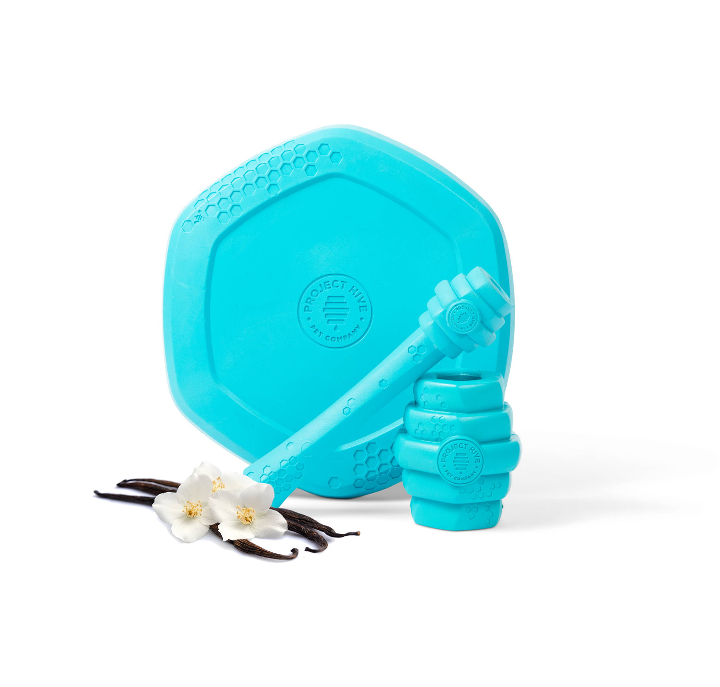 Project Hive Soothing Vanilla Scent Hive Disc & LickMat Blue